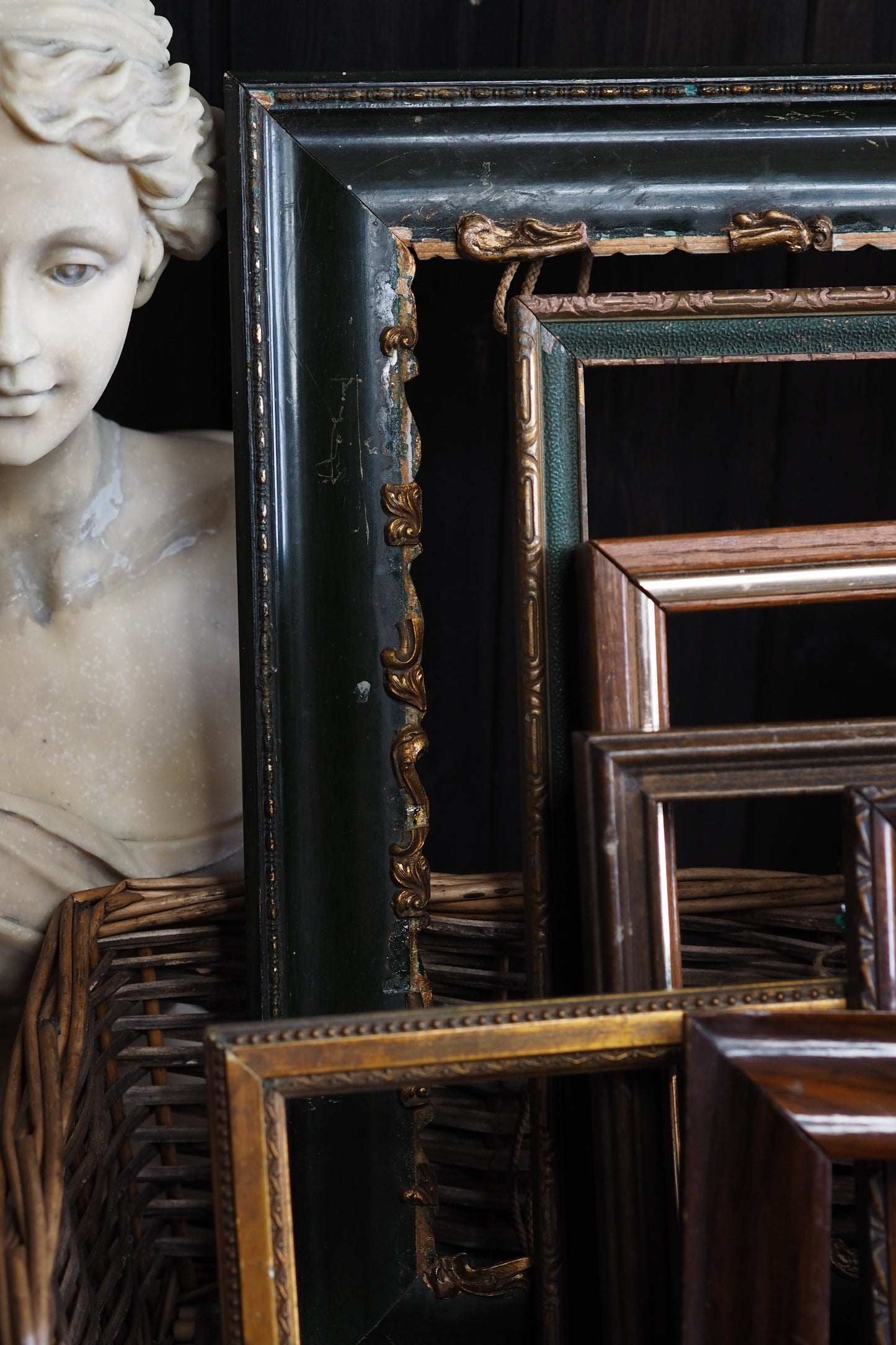 Small Antique & Vintage Frame Collection- Rustic Farmhouse ArtFrames