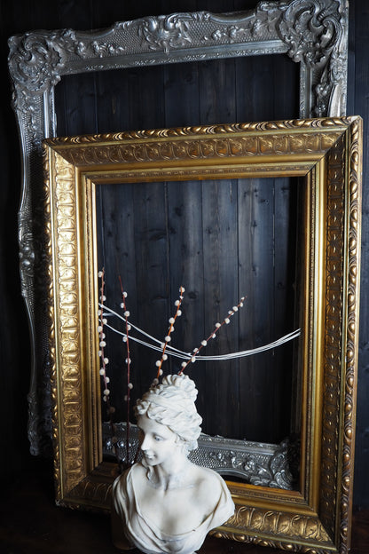 The Versailles – Extremely Heavy Antique Gold Statement Frame