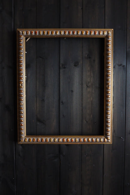 The Bobbin – Solid Wooden Distressed Ornate Gilt Frame