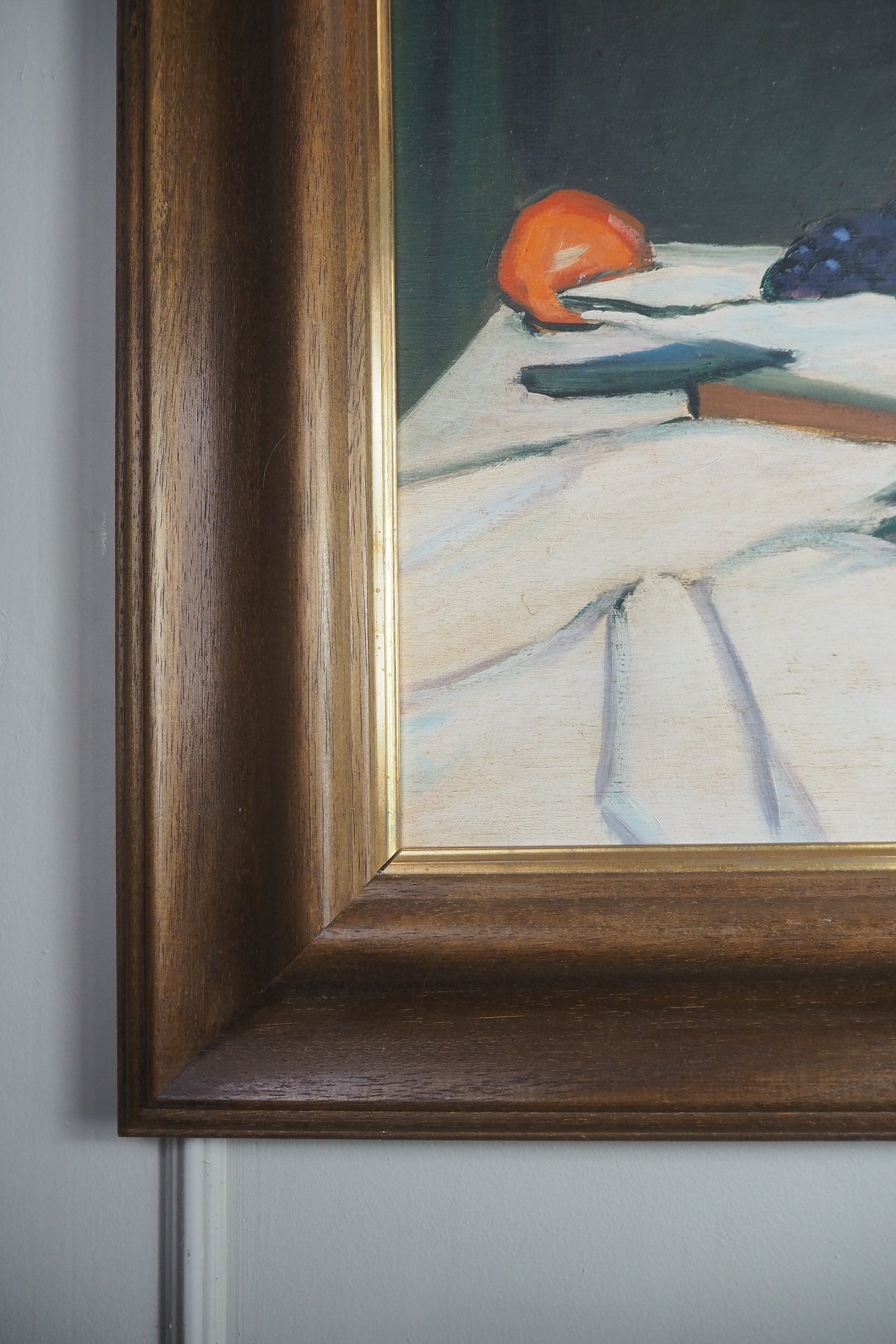 Scottish Colourist Inspired Still Life with Coffee Pot -Original Nichol Wheatley Oil Painting