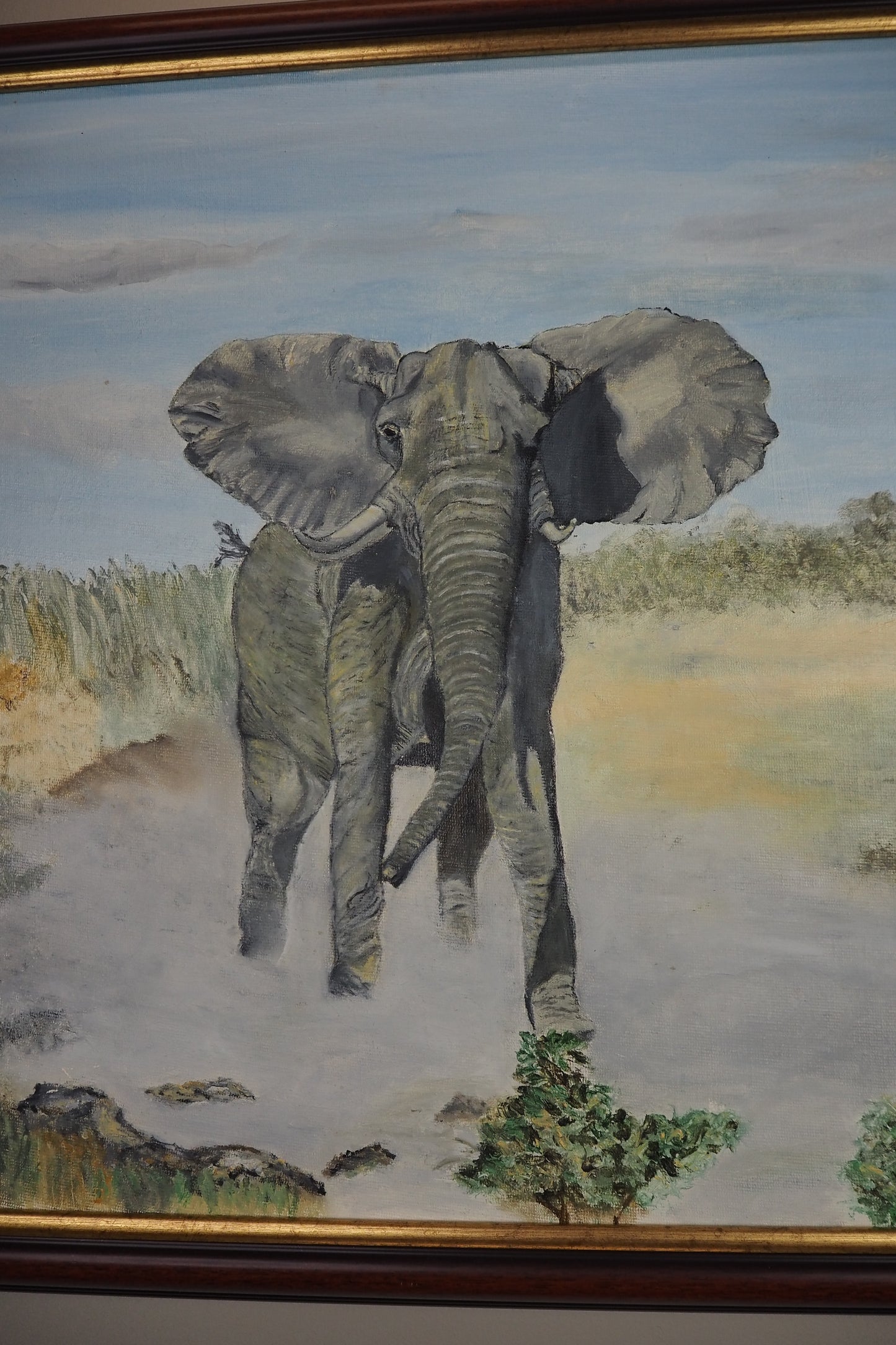 Gentle Giant’s Journey– Original Oil Painting by N.G. Reynolds