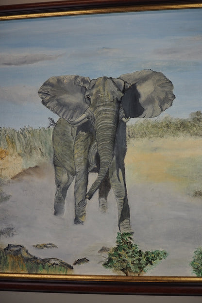 Gentle Giant’s Journey– Original Oil Painting by N.G. Reynolds