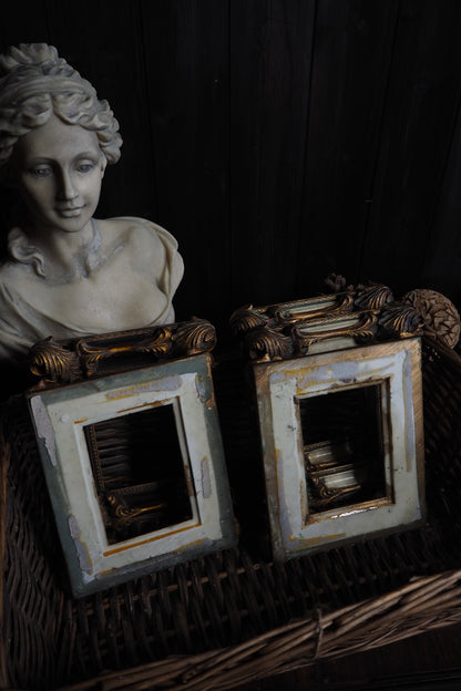 The D'Aubigny – Vintage Heavy Resin Baroque Picture Frames | Ornate Gold ,Black & White
