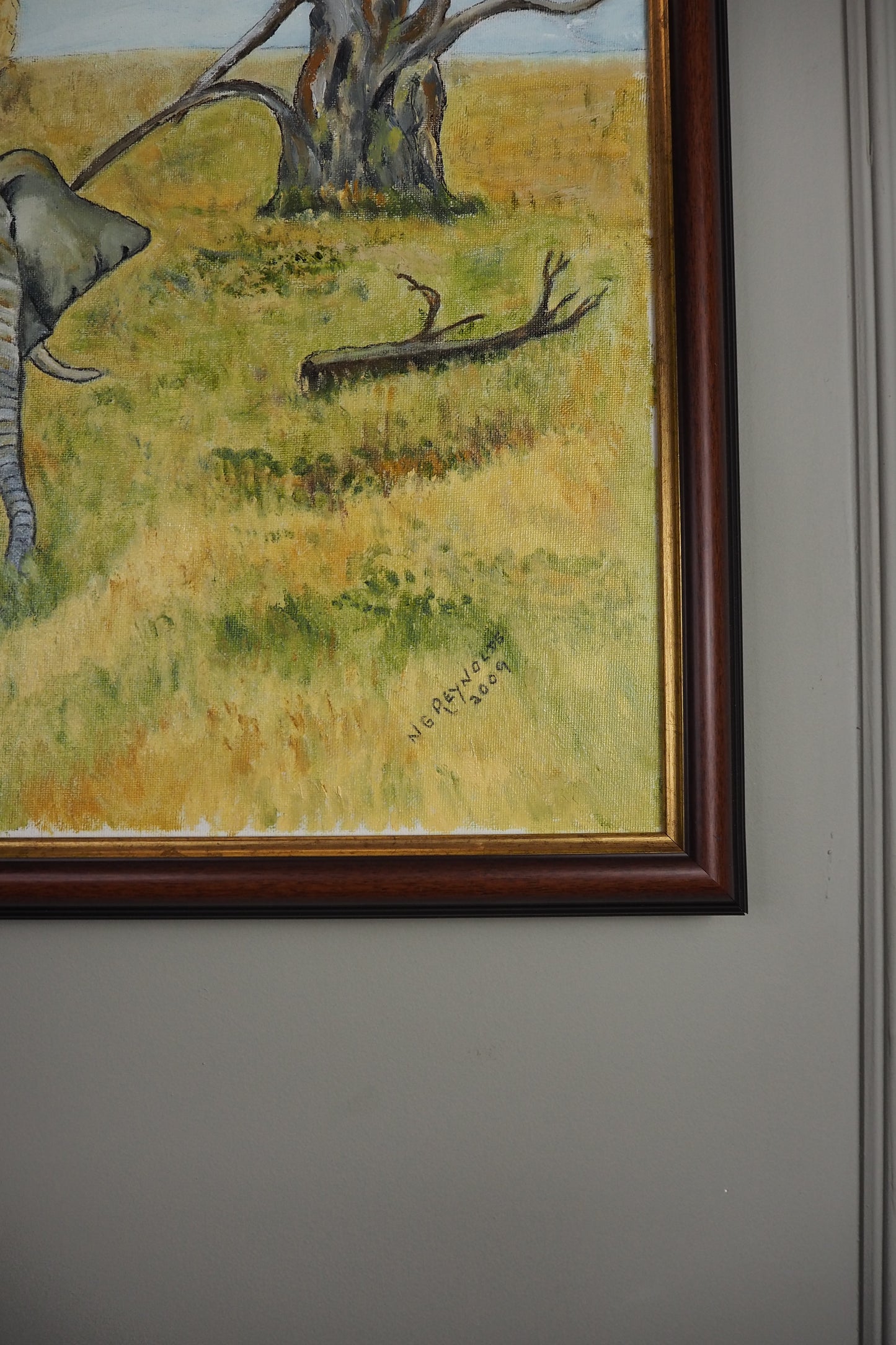 Safari Majesty – Original Oil Painting by N.G. Reynolds