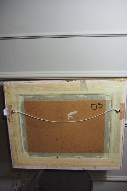 Sir William Russell Flint Print: Vintage Fine Art Reproduction in Ornate Gilt Frame