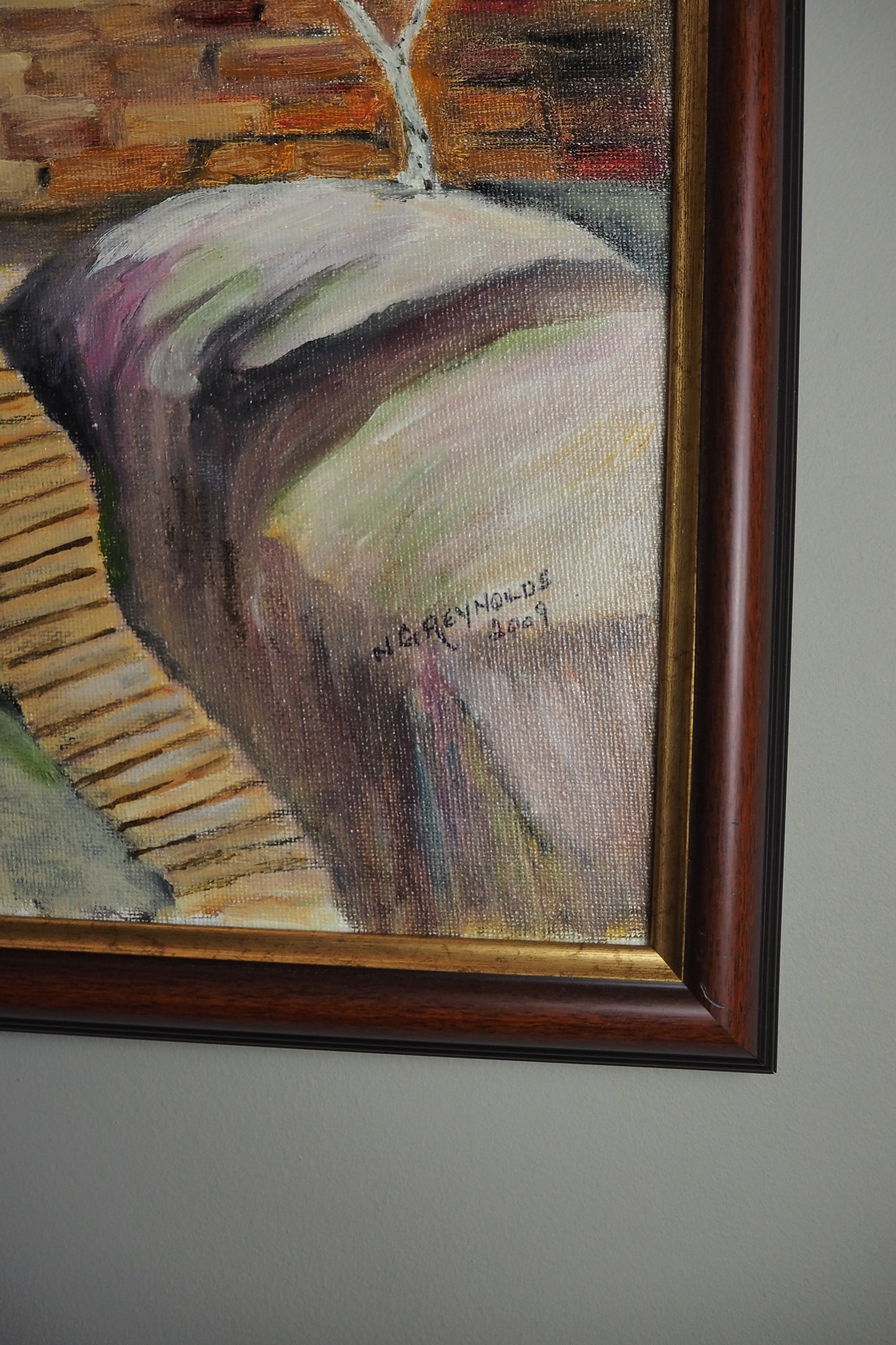Seaside Reverie – Original Oil Painting by N.G. Reynolds