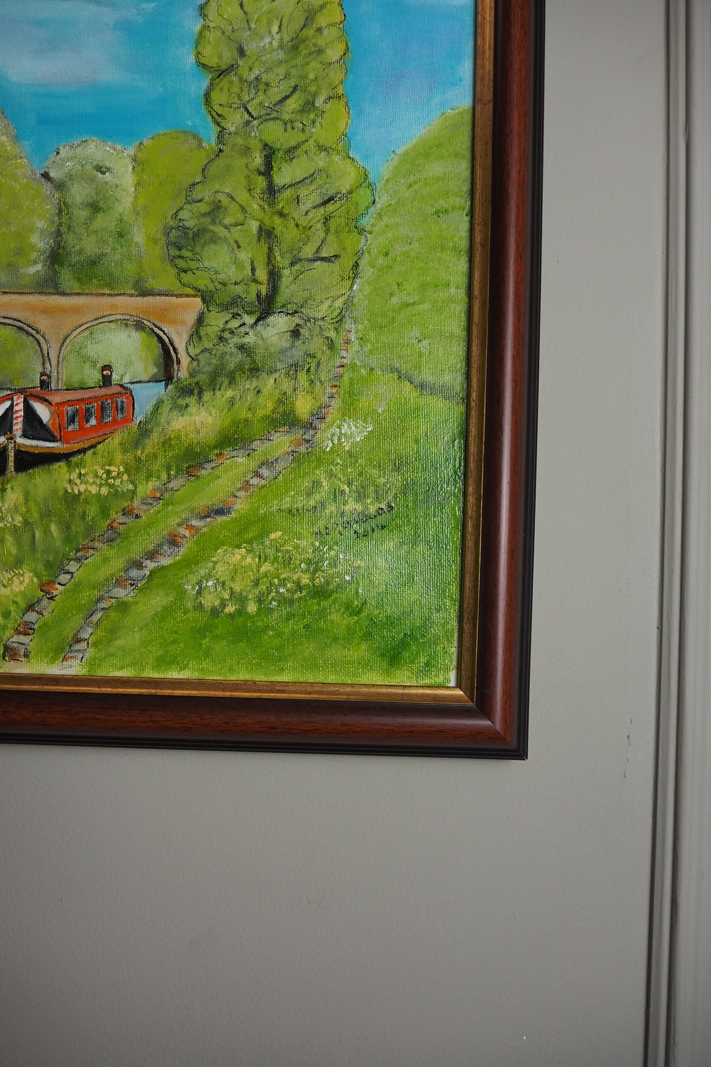 Canal Daydreams – Original Oil Painting by N.G. Reynolds