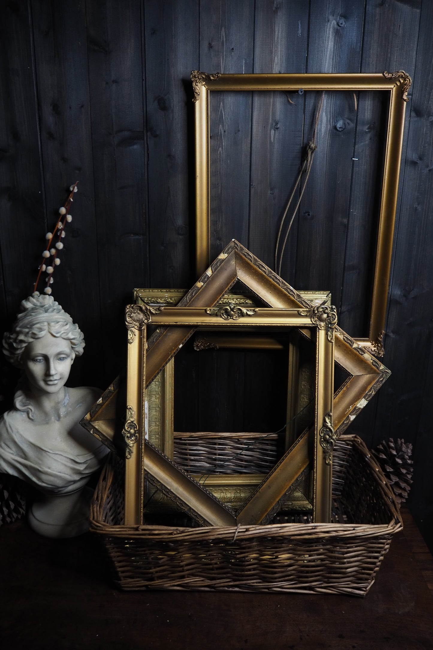 The Century - Extremely Rare Antique Century Gilt Frame (c.1900s)