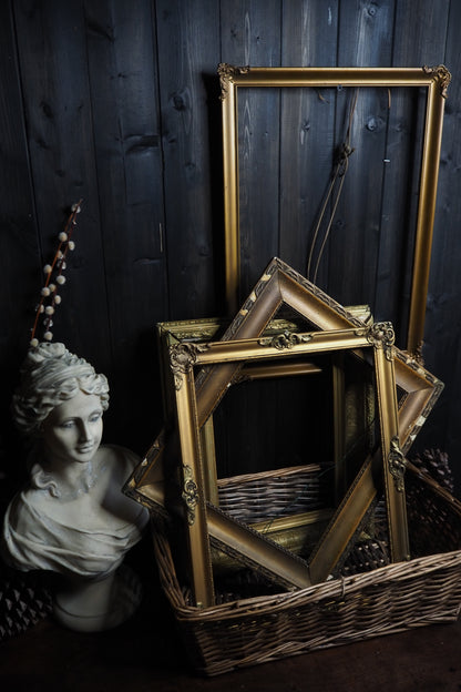 The European Grandeur – Hungarian Ornate Slim Gilt Frame