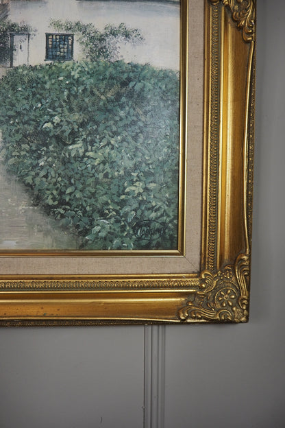 Vintage Framed Textured Art Print – Summer’s Day by Clive Madgwick