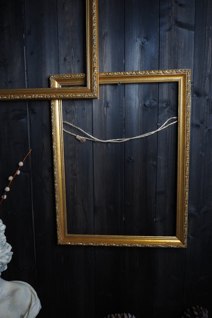 The Classic Elegance  - Vintage Gold Gilt Frame Pair