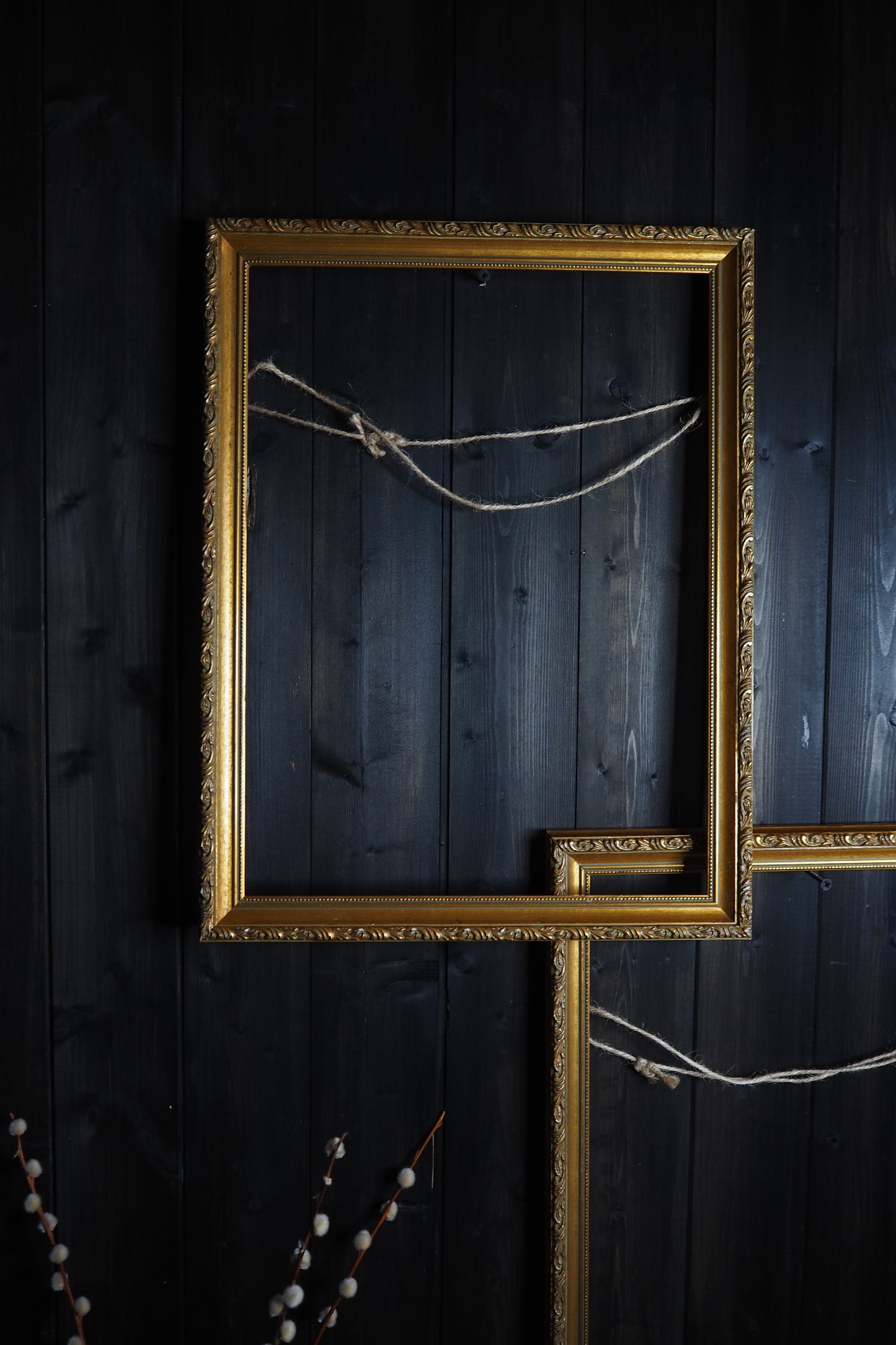The Classic Elegance  - Vintage Gold Gilt Frame Pair