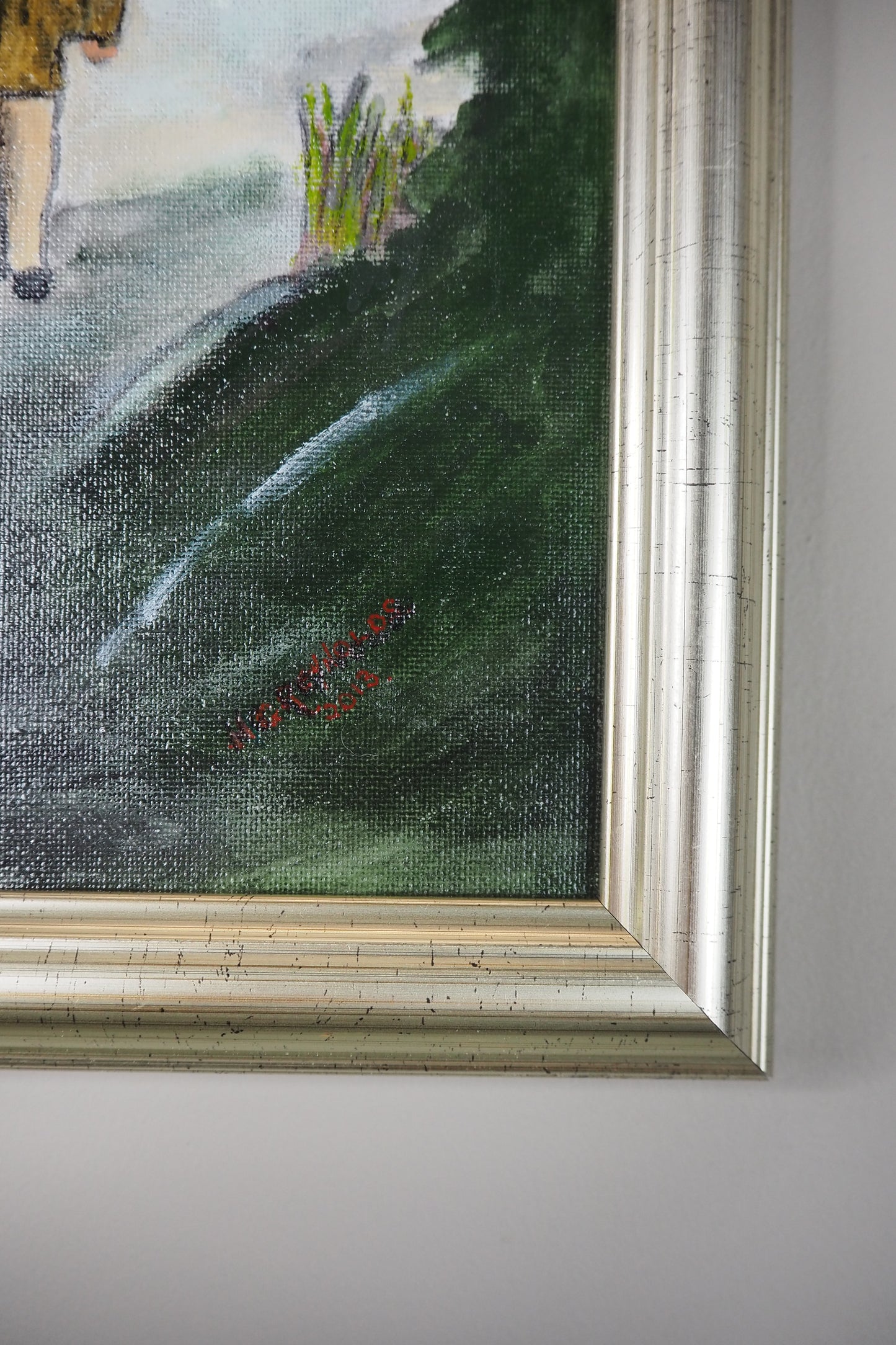 Moody Romance - Original Oil painting by N.G. Reynolds