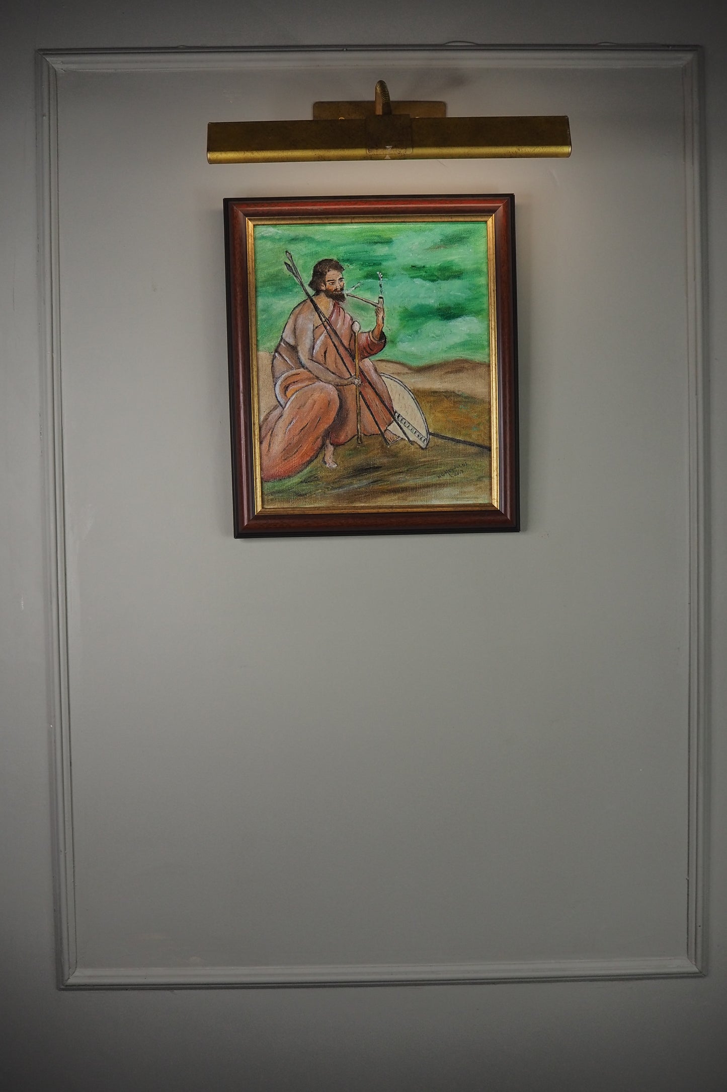 Holly Spirit - Original Oil painting by N.G. Reynolds