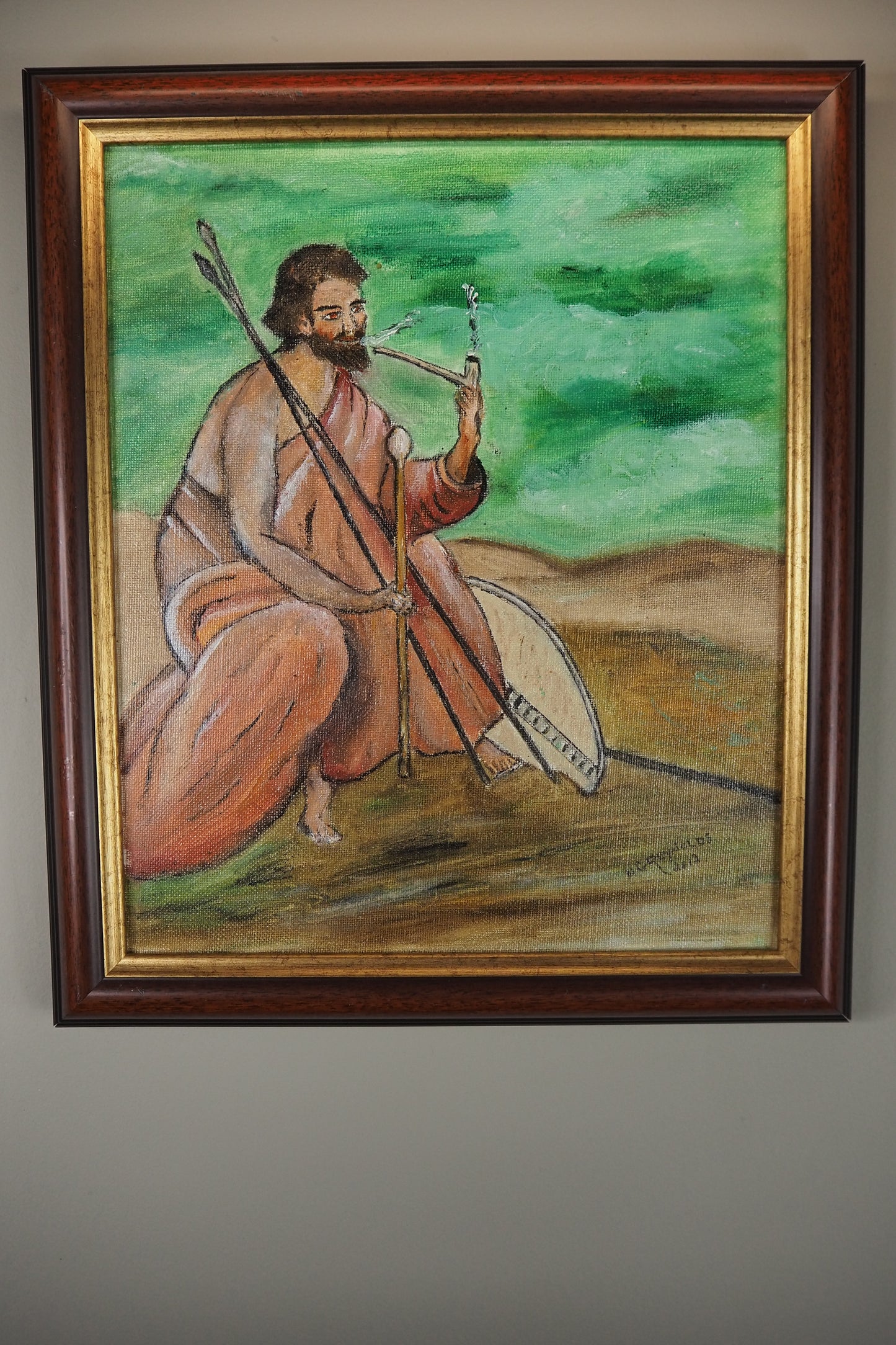 Holly Spirit - Original Oil painting by N.G. Reynolds