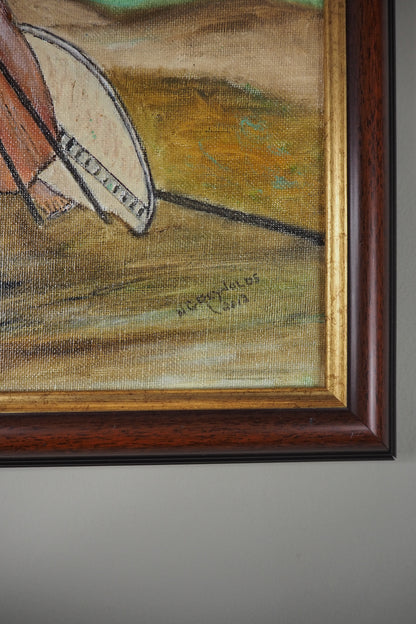 Holly Spirit - Original Oil painting by N.G. Reynolds