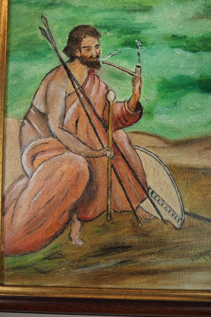 Holly Spirit - Original Oil painting by N.G. Reynolds