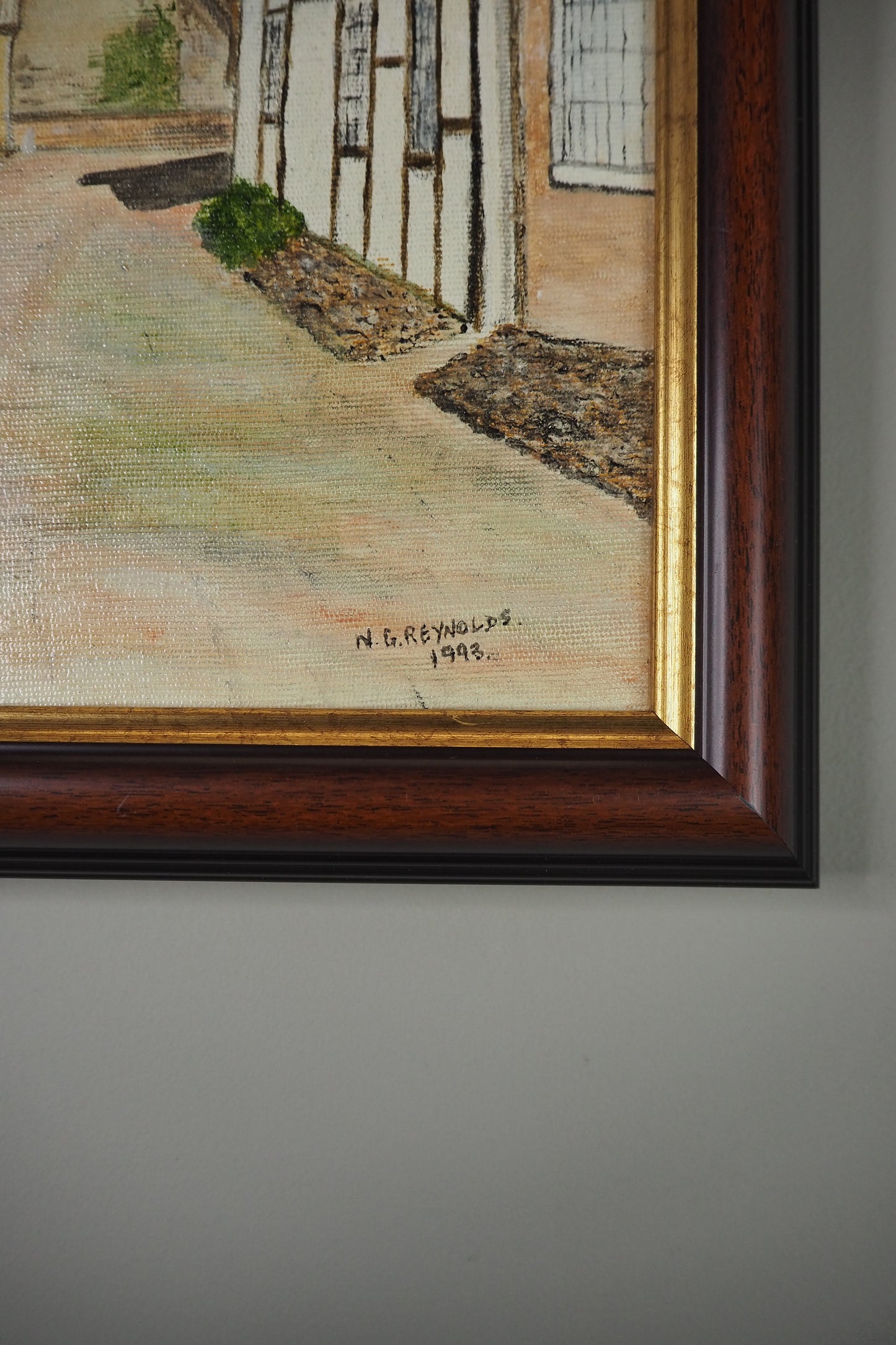 Tales of Alcester /1 - Original Oil Painting by N.G. Reynolds