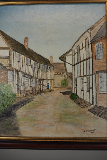 Tales of Alcester /1 - Original Oil Painting by N.G. Reynolds