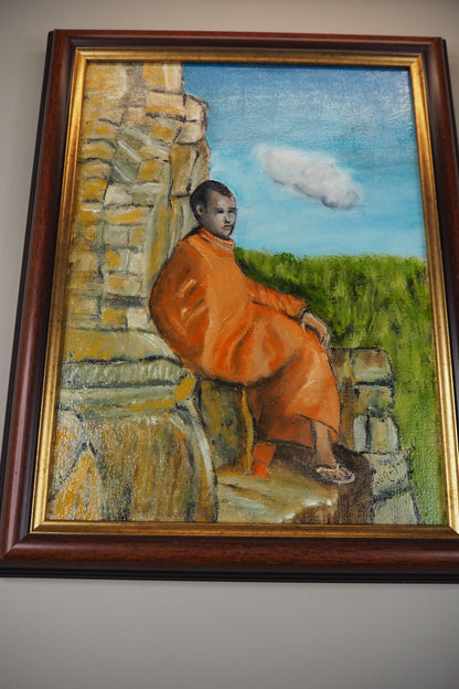 Quiet Reflection - Original Oil painting by N.G. Reynolds