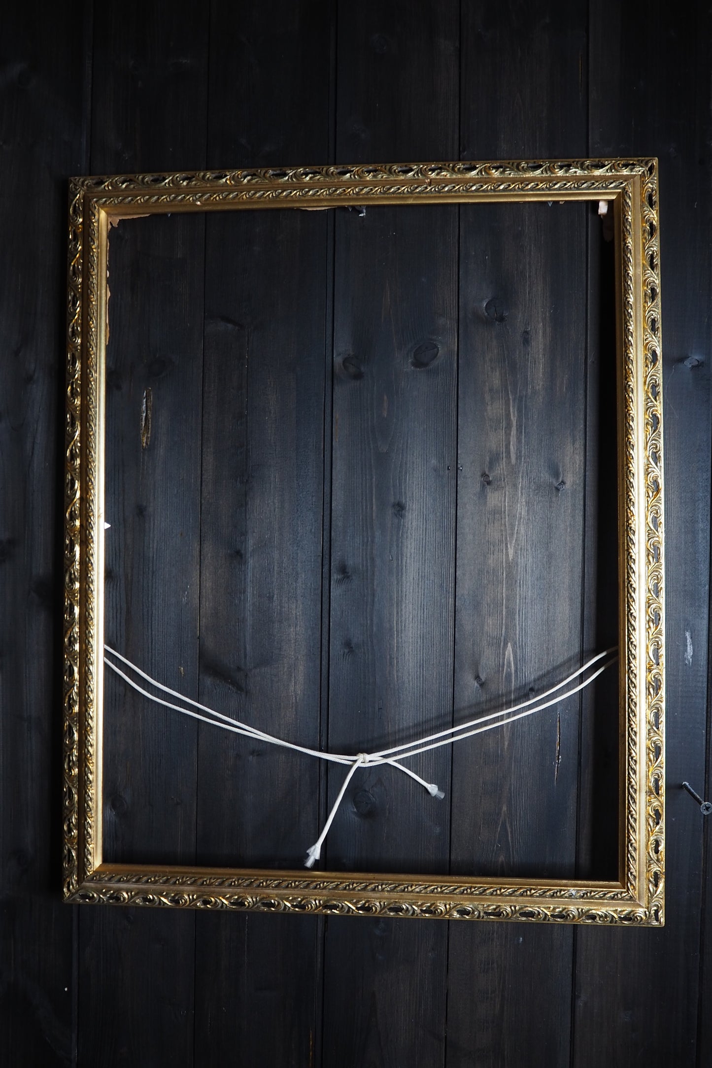 The Regal – Medium Double Slim Gilt Ornate Frame