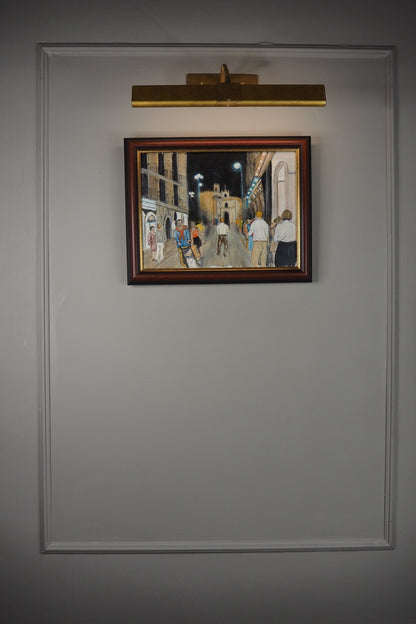 Midnight walk - Original Oil painting by N.G. Reynolds