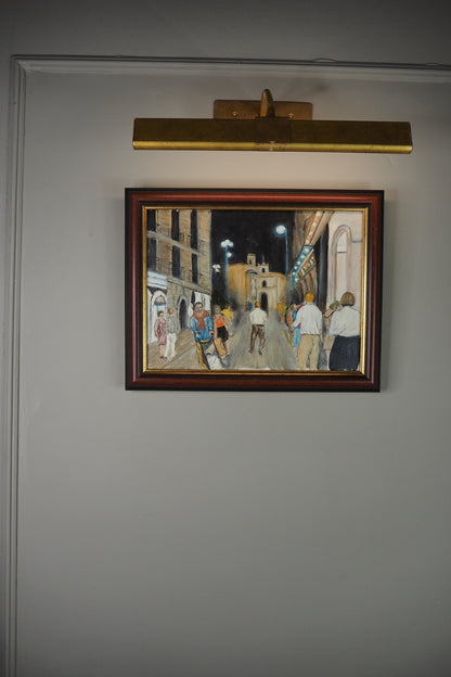 Midnight walk - Original Oil painting by N.G. Reynolds