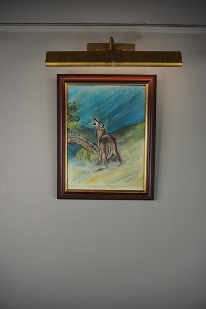 Howl of the Wild - Original Oil painting by N.G. Reynolds