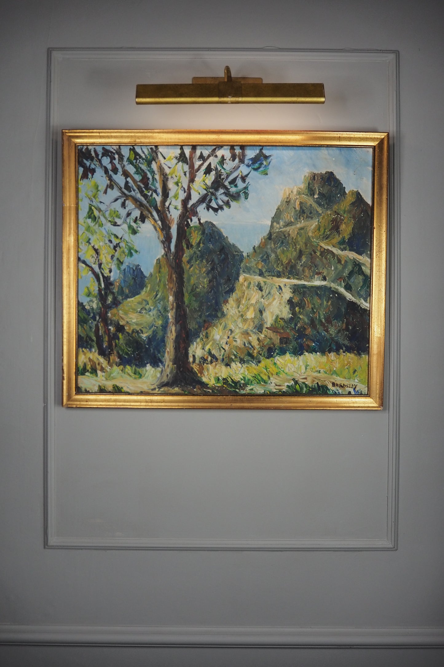 Mid Century Oil Painting by Cuthbert Bardsley | British Impressionist  Fine Art