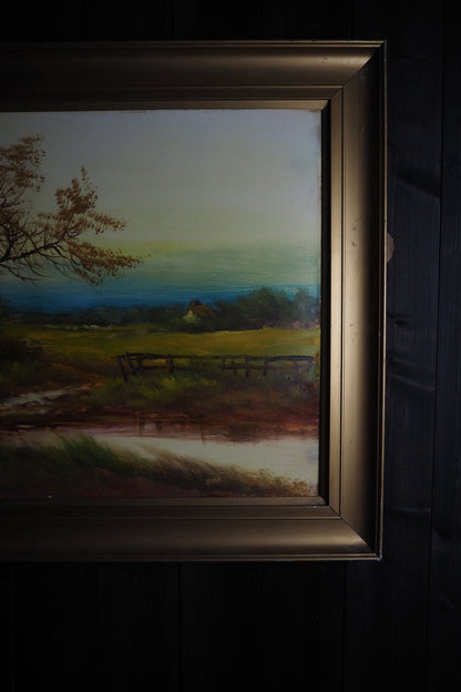 Antique Oil Painting – Signed G.J. (c. 1930–1940) 69 x 49 cm
