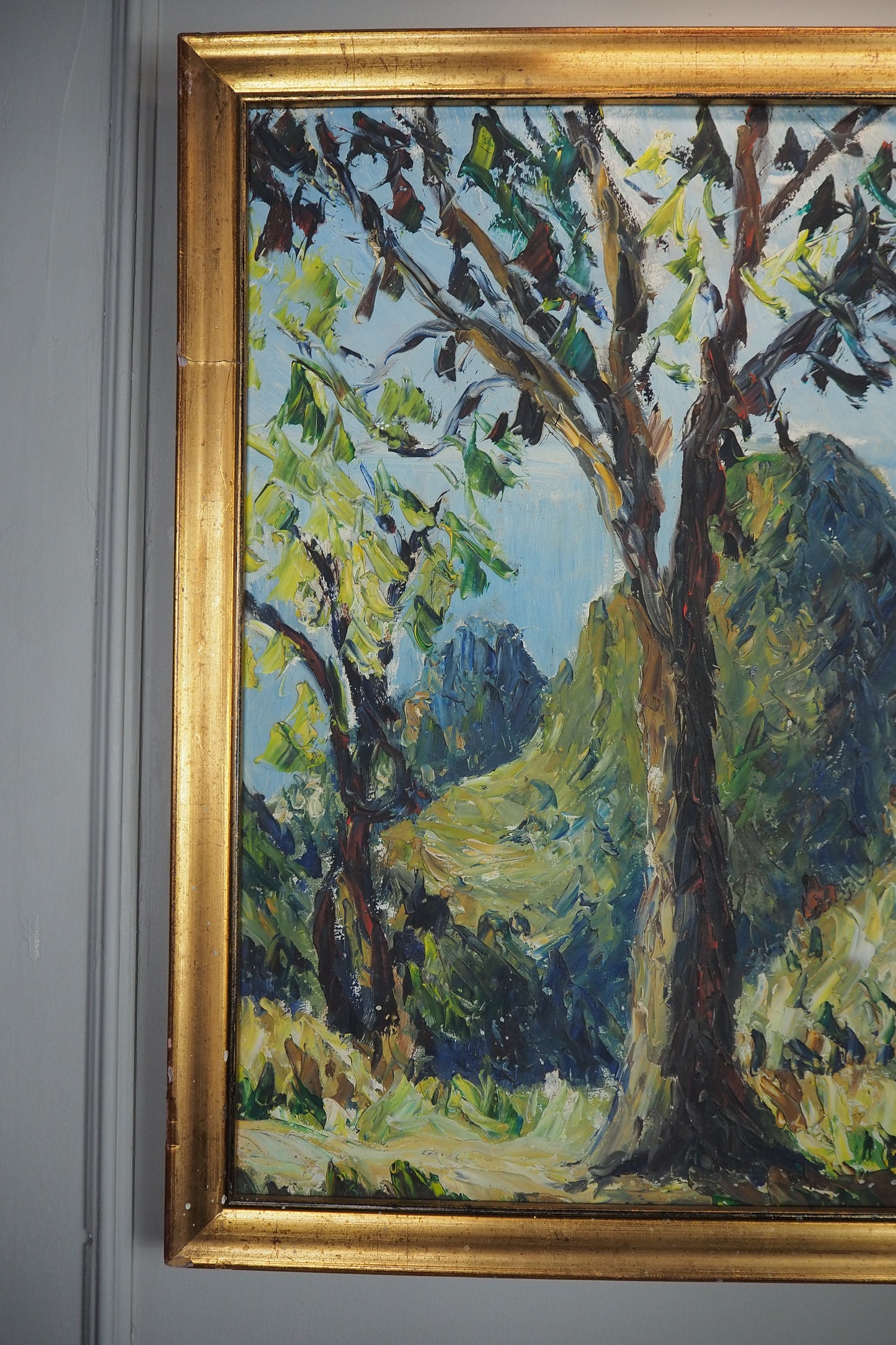 Mid Century Oil Painting by Cuthbert Bardsley | British Impressionist  Fine Art