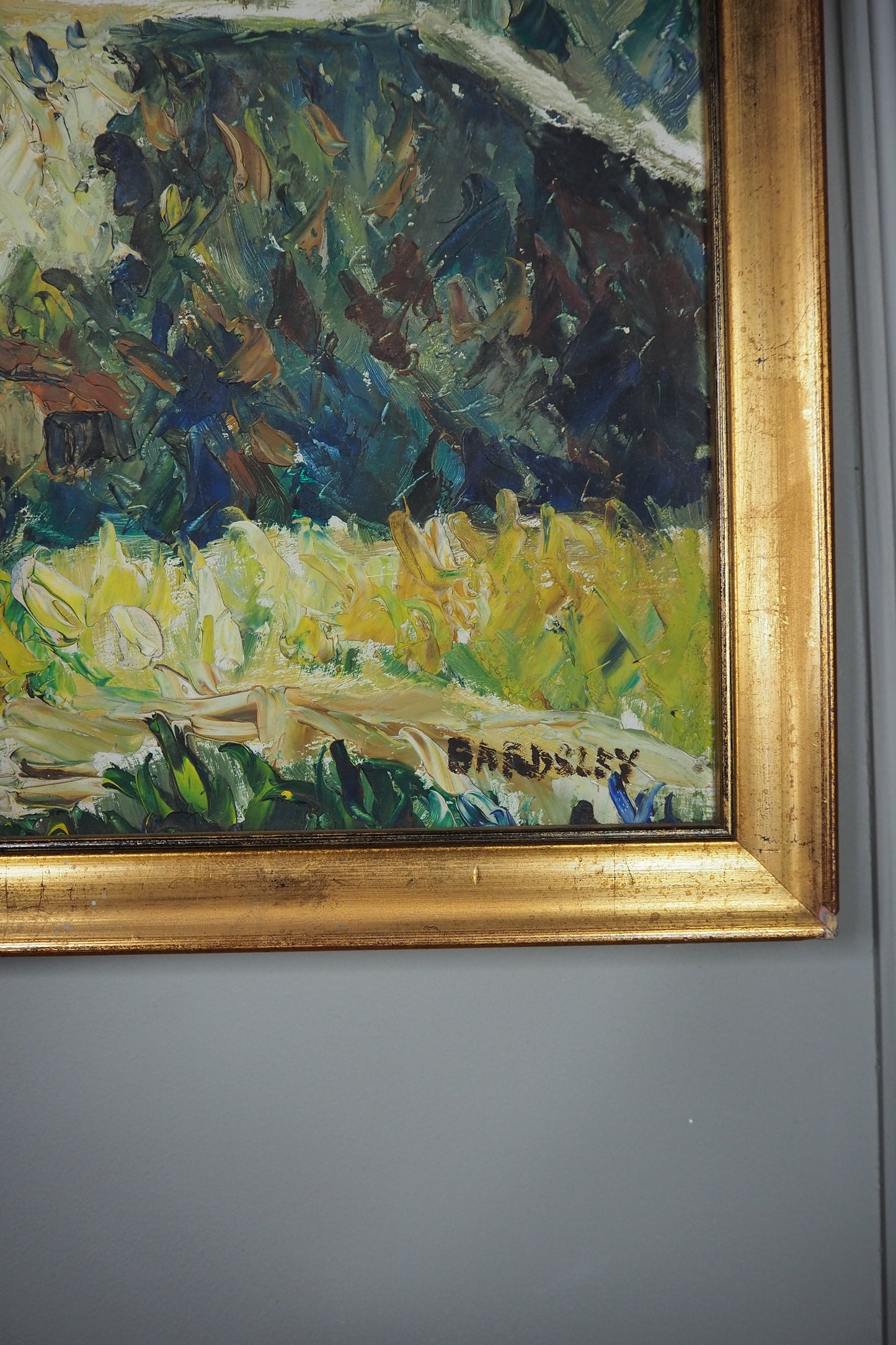 Mid Century Oil Painting by Cuthbert Bardsley | British Impressionist  Fine Art