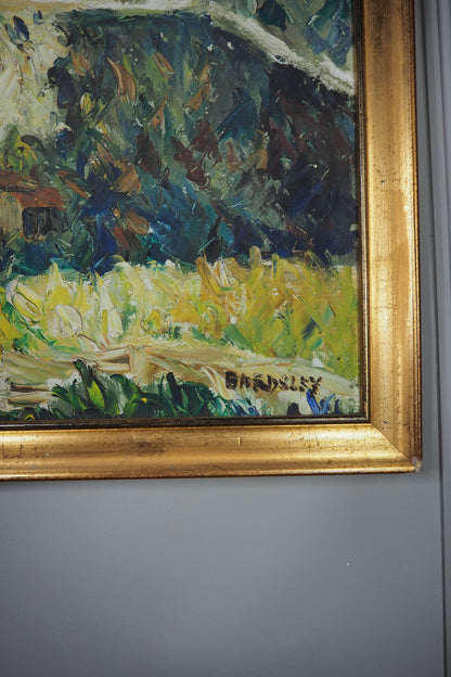 Mid Century Oil Painting by Cuthbert Bardsley | British Impressionist  Fine Art