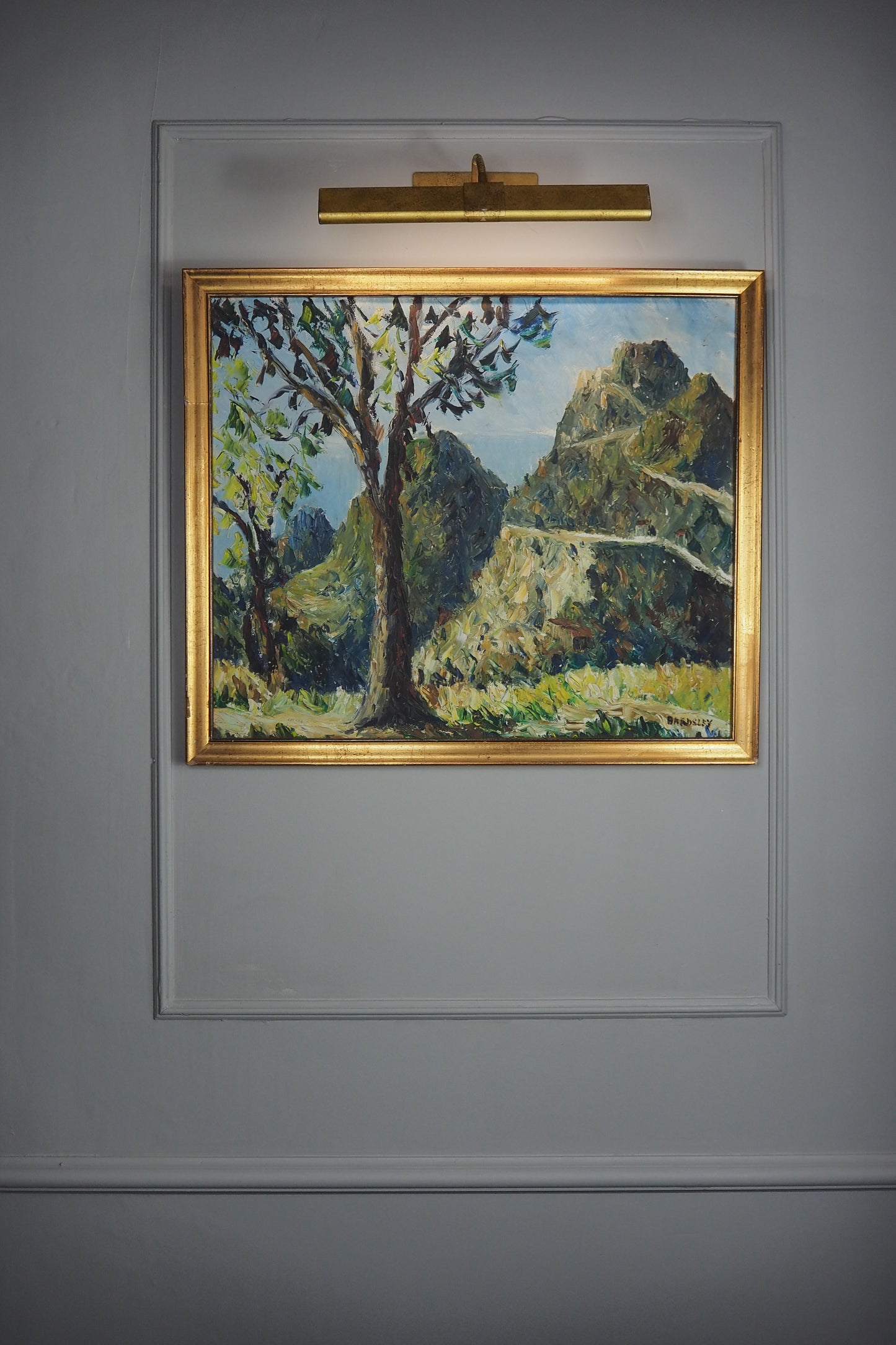 Mid Century Oil Painting by Cuthbert Bardsley | British Impressionist  Fine Art