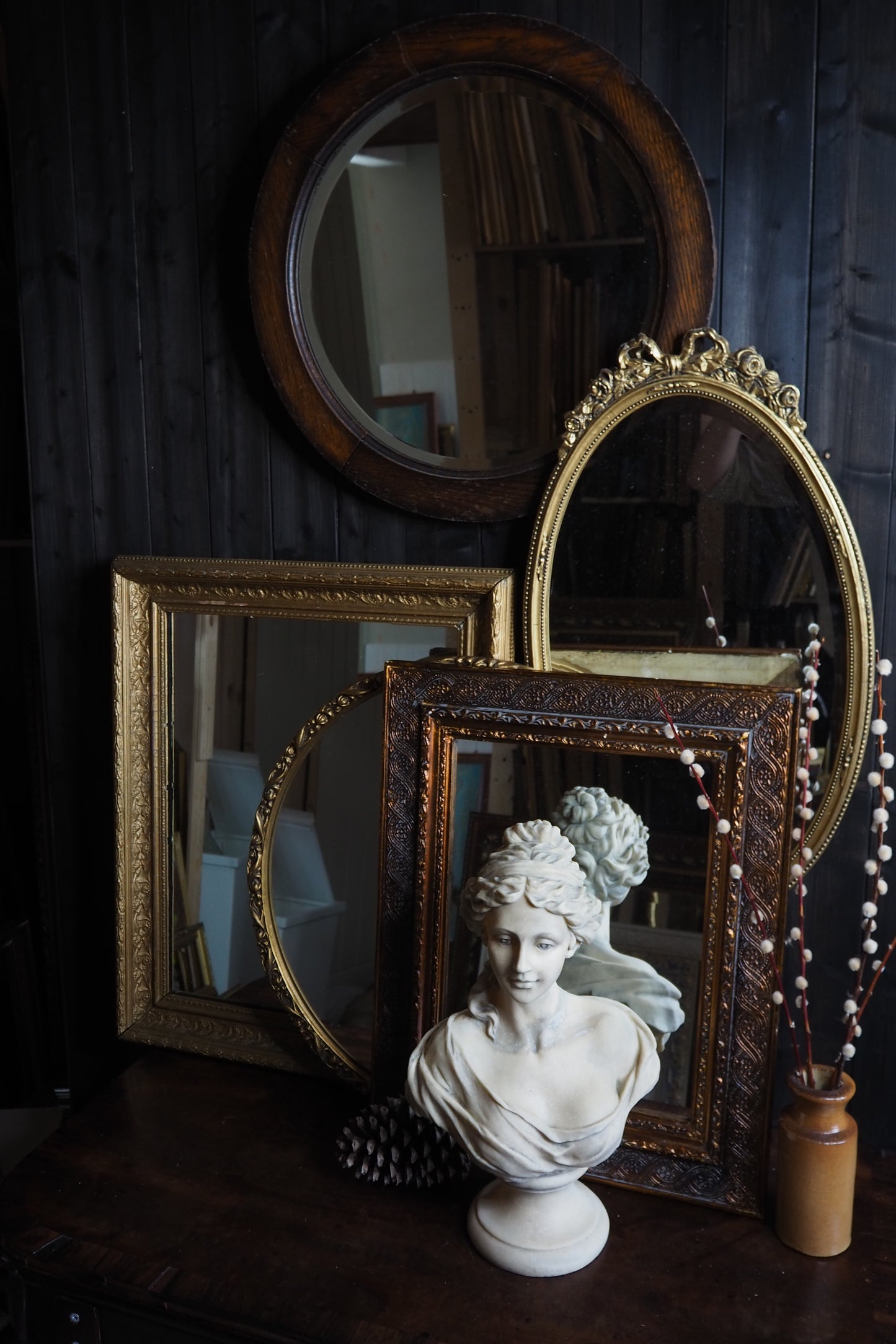Vintage Ornate Mirror Collection | Statement Wall Mirrors