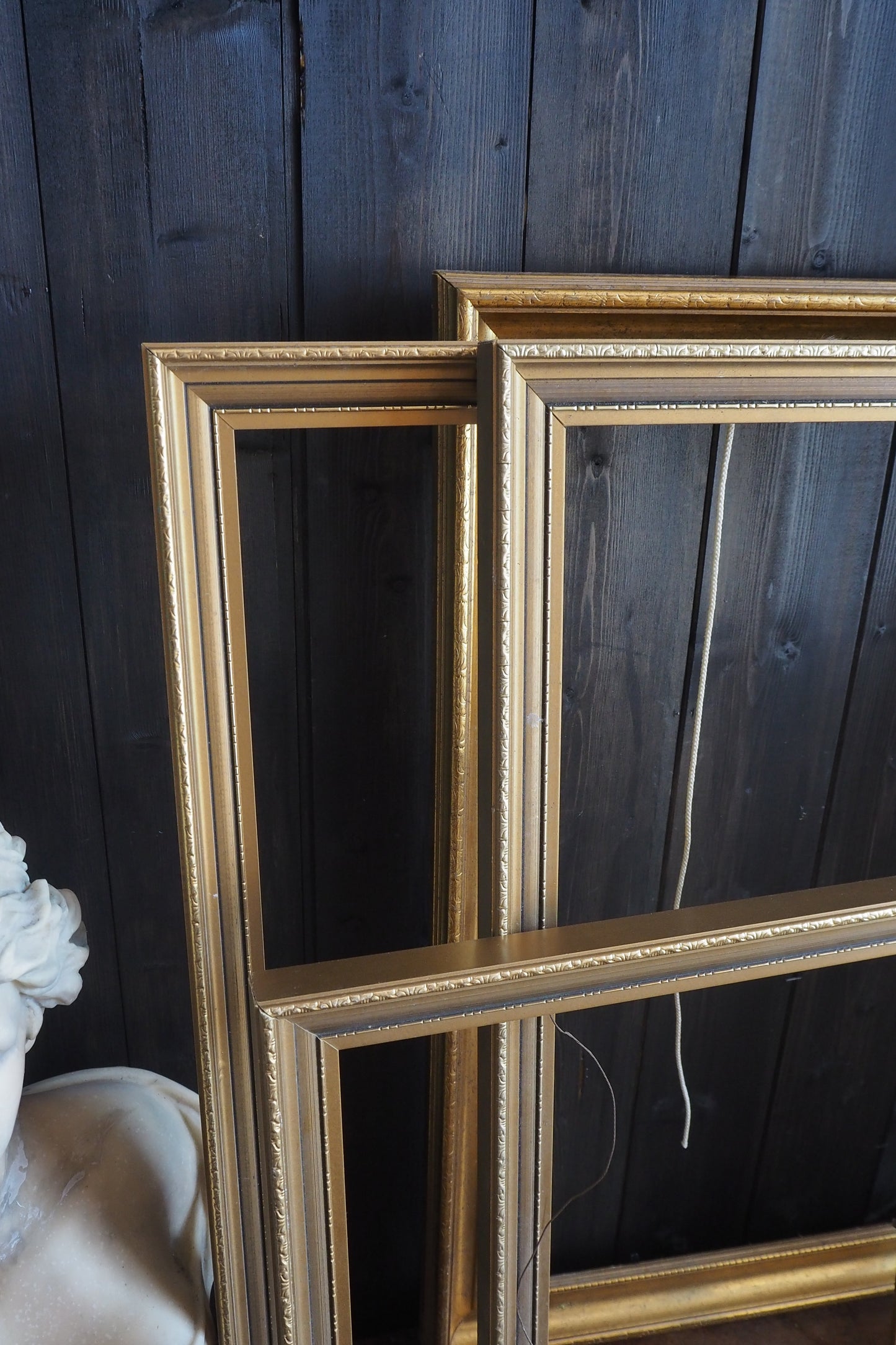Vintage Mix of Gold Frame Collection– Job lot ( 4 )- Elegant Wall Set