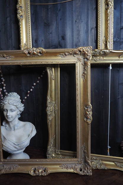 The Czech Royalty - Vintage Gold Chippendale Frame Collection A
