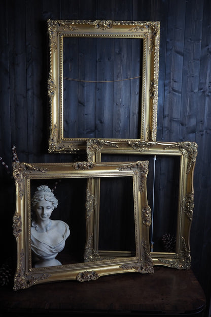 The Czech Royalty - Vintage Gold Chippendale Frame Collection C