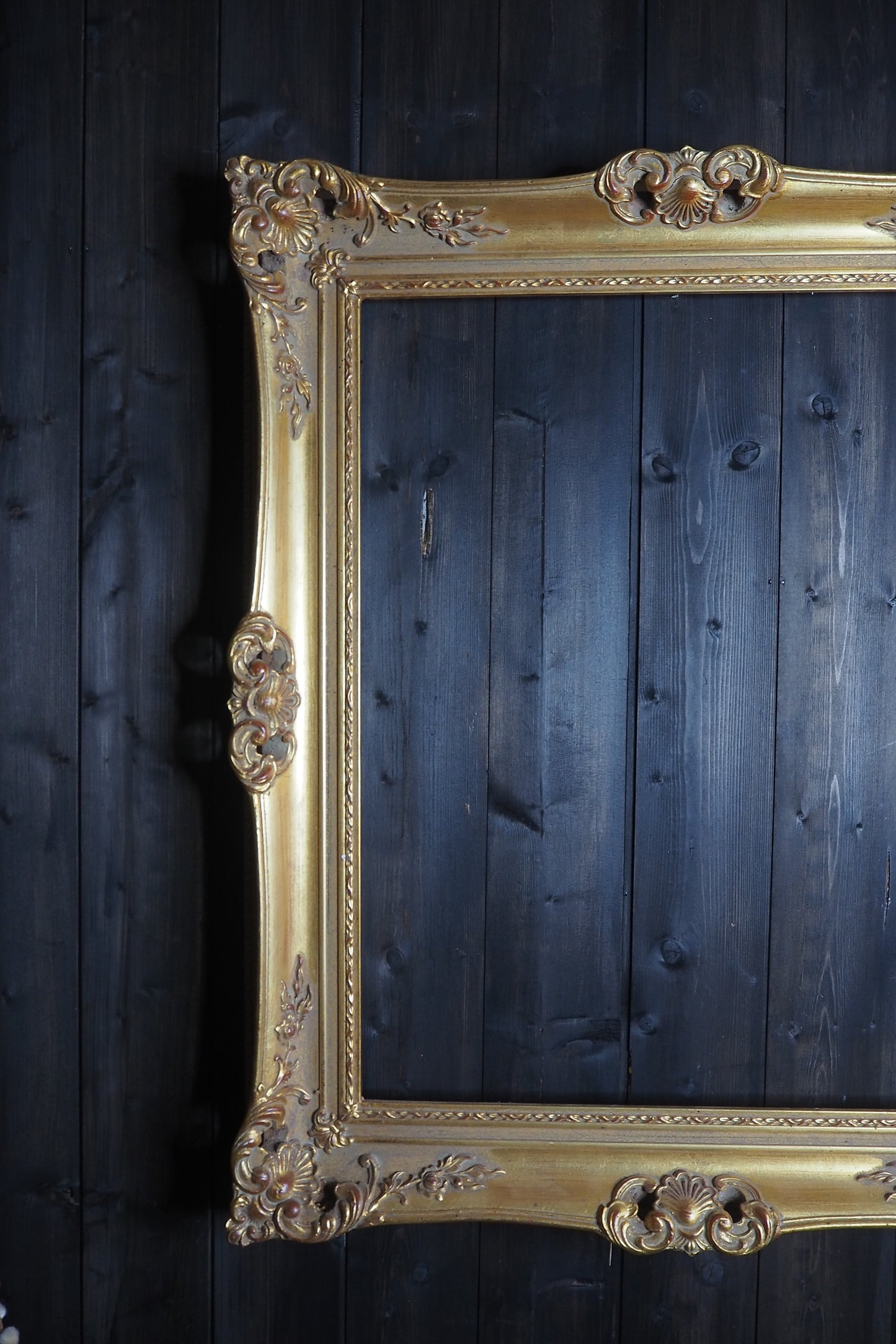 The Czech Royalty - Vintage Gold Chippendale Frame Collection C