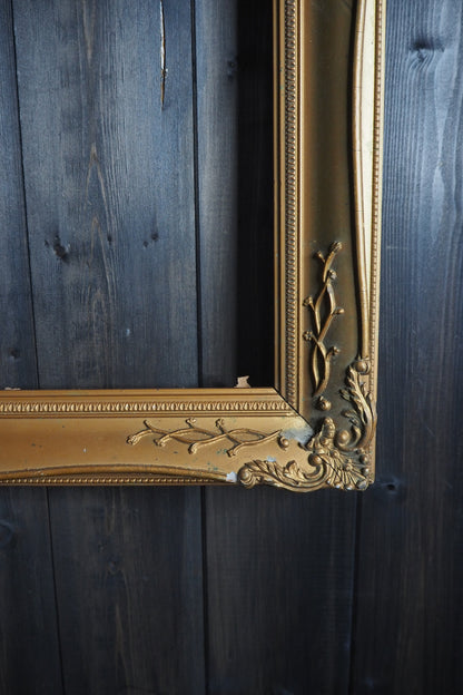 The English Manor - Ornate Gold Frame Pair, French Louis Style