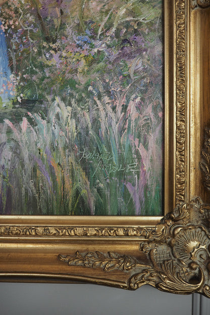 Howard Kimble (American, 1907–1973) – Original Romantic Oil Painting
