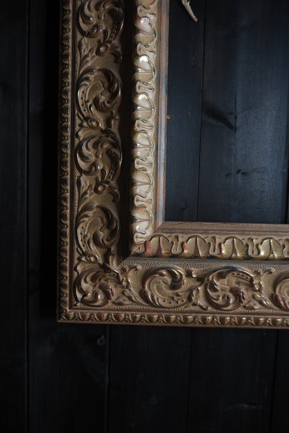 The Colmar -Vintage Light Pink & Beige Dusted French Chic-Style Ornate Frame