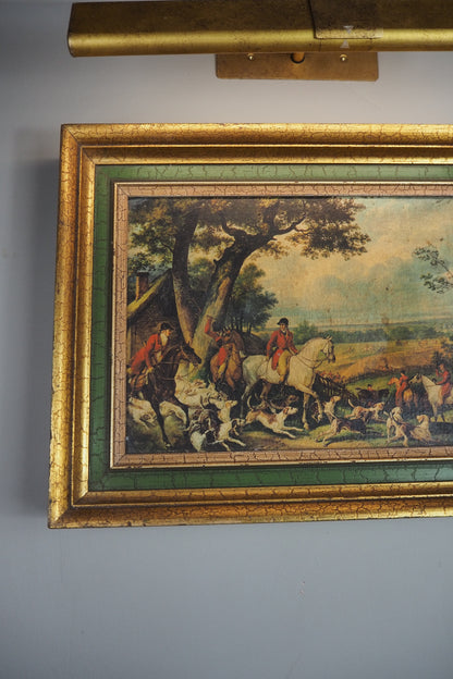 Vintage Vernet Fox Hunting Scene Canvas Print – Editions Braun Louvre