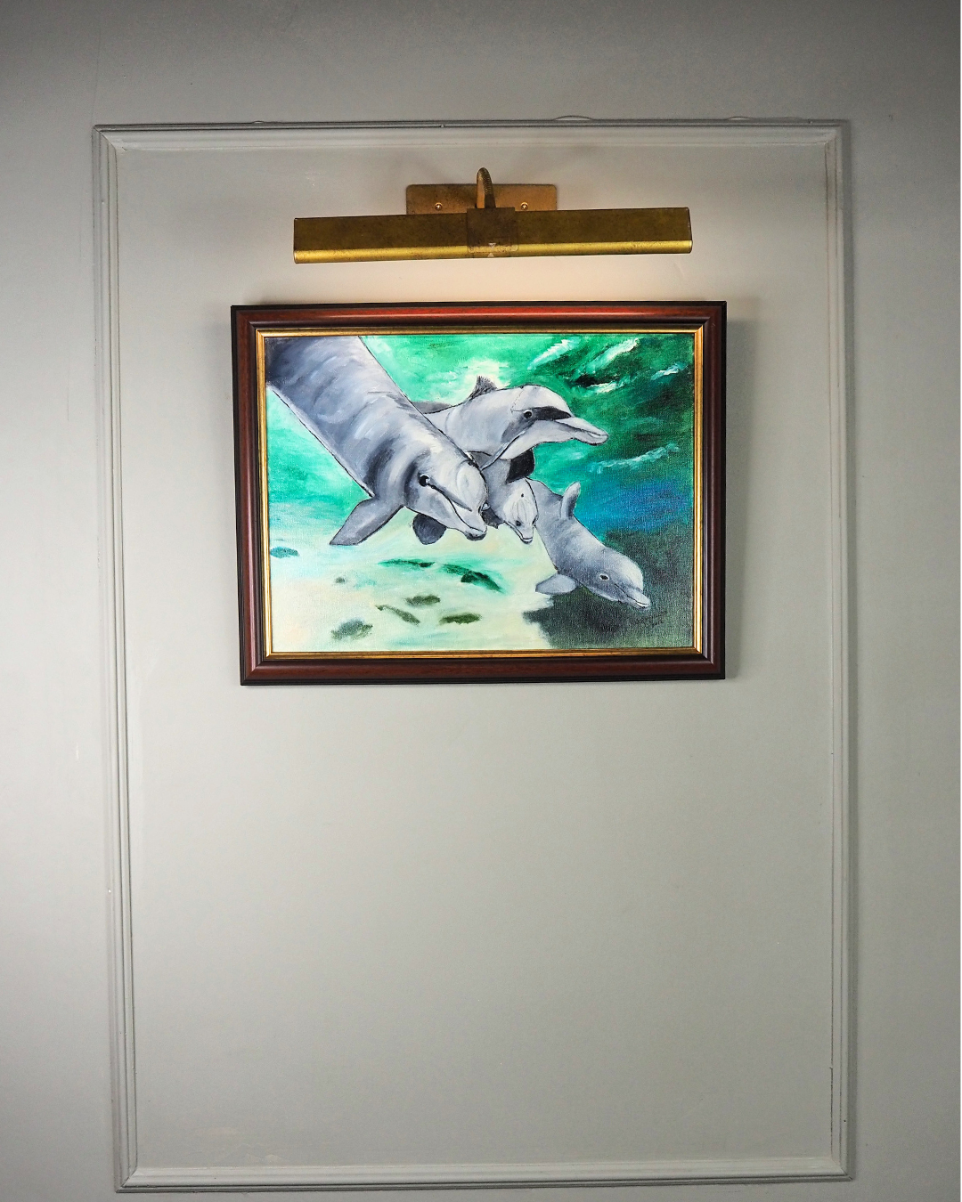 The Dance of the Sea- Original Oil painting by N.G. Reynolds