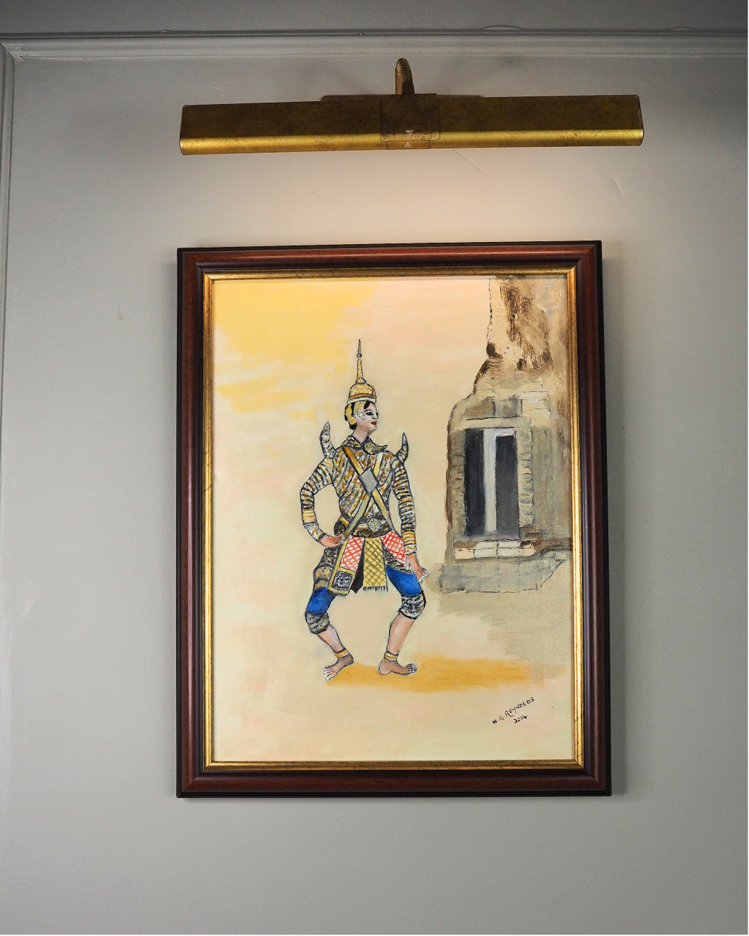 Echoes of Heritage- Original Oil painting by N.G. Reynolds