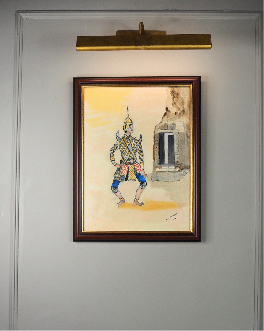 Echoes of Heritage- Original Oil painting by N.G. Reynolds
