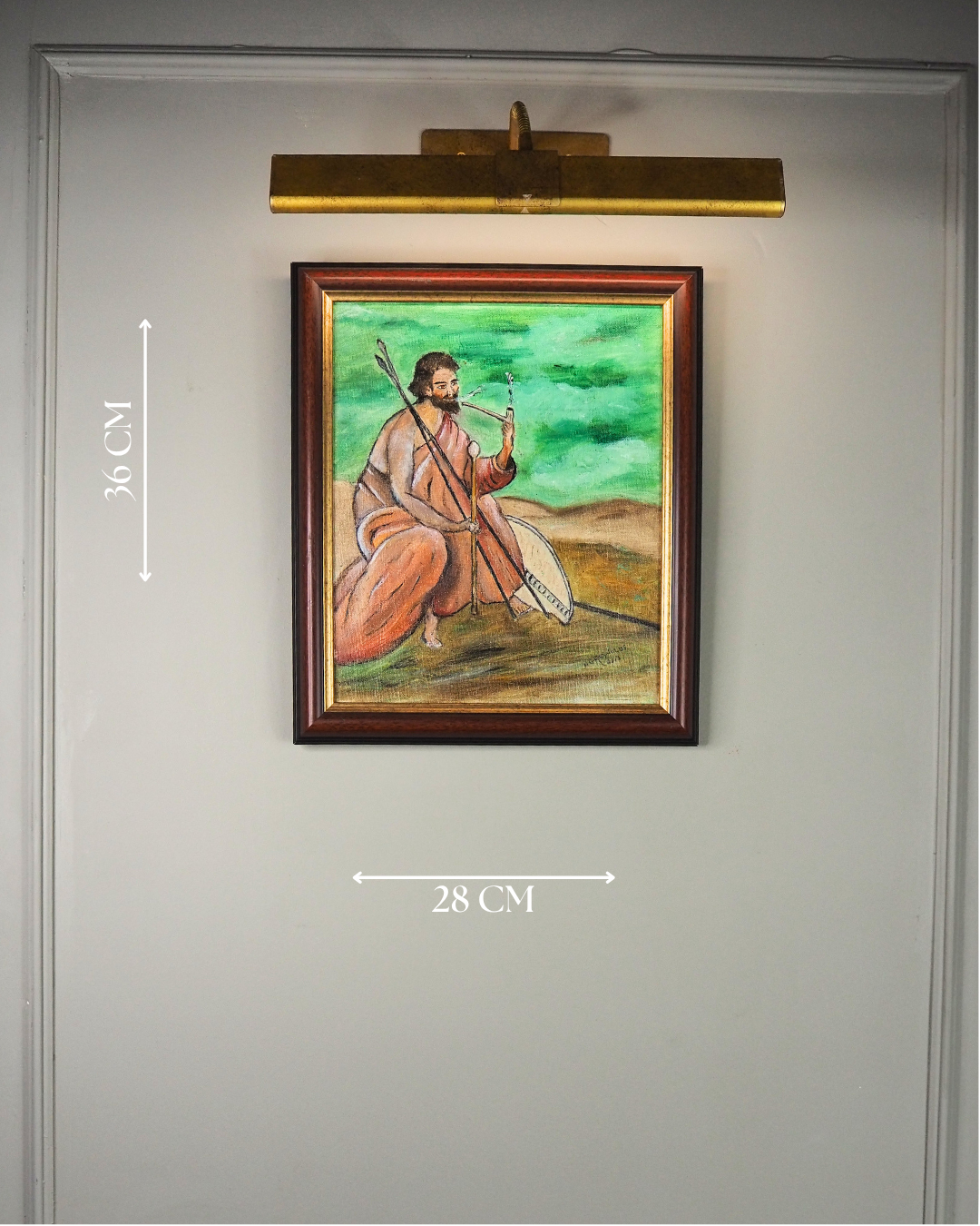 Holly Spirit - Original Oil painting by N.G. Reynolds