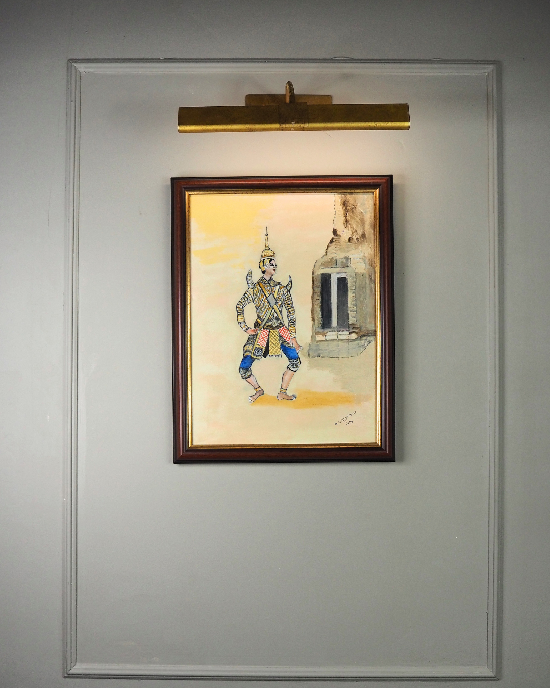 Echoes of Heritage- Original Oil painting by N.G. Reynolds