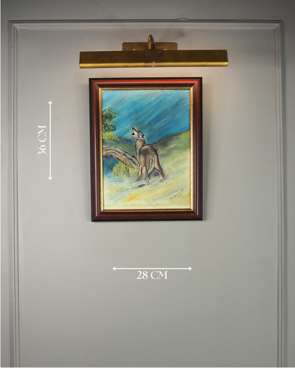 Howl of the Wild - Original Oil painting by N.G. Reynolds
