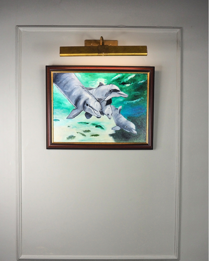 The Dance of the Sea- Original Oil painting by N.G. Reynolds
